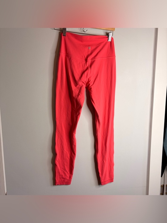 lululemon athletica Pants - Lululemon Align 27” Leggings Coral Pink High-Waist Activwear Pants size 8